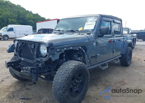 2021 Jeep Gladiator Sport 4X4 from USA, damaged, VIN 1C6HJTAG1ML541891